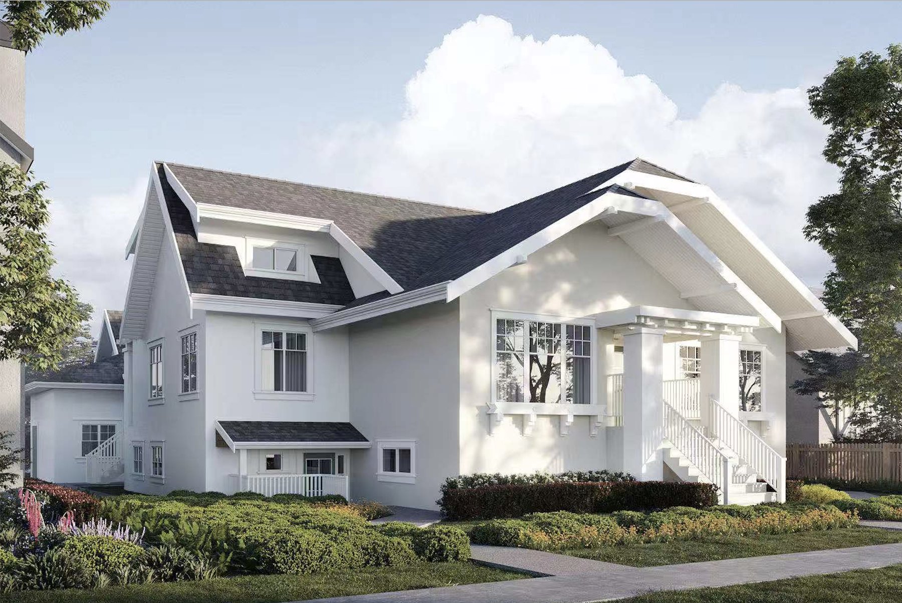 Architectural rendering of Devonshire Residences in Shaughnessy